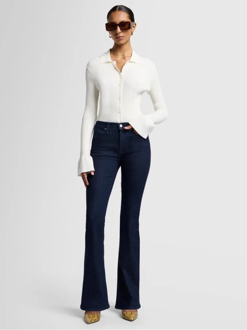 7 For All Mankind Heritage High Waist Ali in  SoHo Classic